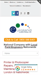 Mobile Screenshot of eurolanditservices.co.uk