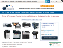 Tablet Screenshot of eurolanditservices.co.uk